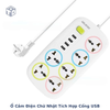 Ổ Cắm Điện Chữ Nhật Tích Hợp Cổng USB