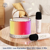 Loa mới K52: Loa Karaoke Mini K52 Kèm 2 Mic 2024