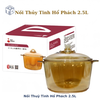 Nồi Thuỷ Tinh Hổ Phách 2.5L
