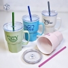 Ly Quai Ống Hút 550ml TLT True Love, Happy day