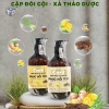 CARE: Dầu gội thảo dược phục hồi tóc có màng co 400ml (T30)