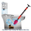 Cây Bơm Thụt Thông Tắc Nghẽn Bồn Cầu màu đỏ