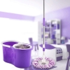 Thùng nhựa Lồng Inox KO hộp: Thùng lau nhà thông minh xoay 360 lồng inox