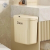 Thùng Rác Treo Tường Nắp Trượt Nút Bấm Thùng Rác Clean size Lớn (T40) (Cái)