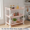 TL: Kệ chữ nhật nhựa TL205 - 3 Tầng
