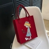 Túi vải nỉ tote gấu dâu Lotso trộn nhiều mẫu
