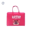 Túi xách gấu Lotso vải dệt 2 màu hồng + đỏ (T200) (Cái)