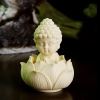 Tượng Phật Mini Ngồi Trên Hoa Sen