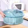Úp Bát Nhựa Có Nắp Đậy Và Khay Hứng 3