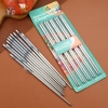 Vỉ 5 Đôi Đũa Inox Chống Trơn Trượt 1