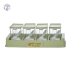 VIỆT NHẬT - MÃ 2939: SÉT 1 KHAY 4 HỦ NHỰA ĐỰNG GIA VỊ NHÀ BẾP (T25) (BỘ)