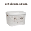 Giỏ Nắp Hoa Đựng Đồ Việt Nhật Mã 5158-3