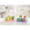 Việt Nhật - Mã 6485: Hộp Đựng thực Phẩm 2 Ngăn 3