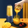 XAY JUICING CUP 2 CỐI MÁY XAY SINH TỐ MINI CẦM TAY 6 LƯỠI