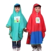 Áo Mưa vải nhựa bít hình thú cho trẻ em
