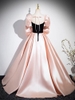 Black pink party dress BP30