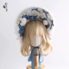 Blue Lolita hair decoration