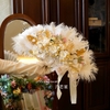 ( Pre Order 15 days ) Unique and gorgeous handmade Hexagram Lolita ostrich feather fan, suitable for weddings, tea parties, Rococo style, fashion show props