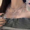 Sparkling beaded necklace A60