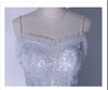 Gray evening gown, coming of age ceremony G50