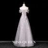 Elegant evening dresses, delicate and gentle wedding dresses, belonging to the high-end luxury segment MQ80