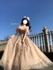 Light evening dress