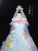 Unique handmade fairy dress full of flowers by 3 Thousand Worlds