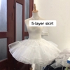 Puffy petticoat - Short by Anchan