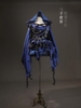 Black and blue dark magic style dress by Three thousand worlds