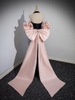 Black pink party dress BP100