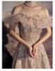 Light evening dress