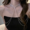 Sparkling beaded necklace A90