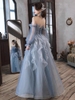 Blue Prom Dress B30