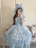 ( Pre Order ) Blue Wedding Dress by Fisherman Boss