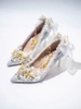 Sparkly high heels_ X Hexagram