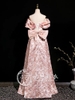 Pink evening dress P150