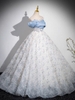 Blue Prom Dress B50