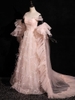 Pink evening dress C10