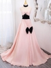Black pink party dress BP40