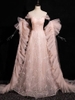 Pink evening dress C10