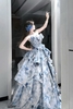 Na Yi's Floral Gown by CrossQueen