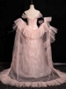 Pink evening dress C10