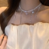 Sparkling beaded necklace A70