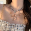Sparkling beaded necklace A50