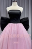 Black pink party dress BP50