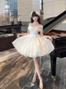 ( Pre Order ) White moonlight fairy dress X Sparkling original design