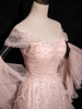 Pink evening dress C10