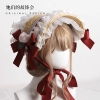 Summer lolita bonenet hat