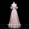 Elegant evening dresses, delicate and gentle wedding dresses, belonging to the high-end luxury segment MQ100
