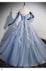 Blue Prom Dress B30